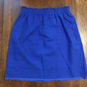 4/$24 J. Crew Cobalt Blue Spring/ Summer Skirt